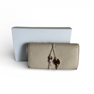 Chloé Malou Long Leather Continental Wallet | Box & Dust Bag